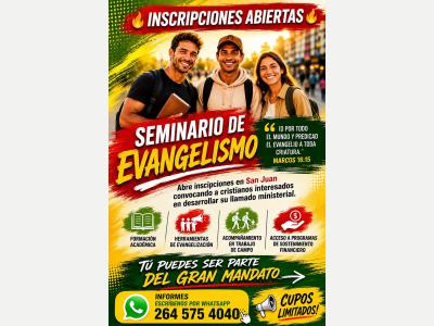 Cursos varios SEMINARIO DE EVANGELISMO 